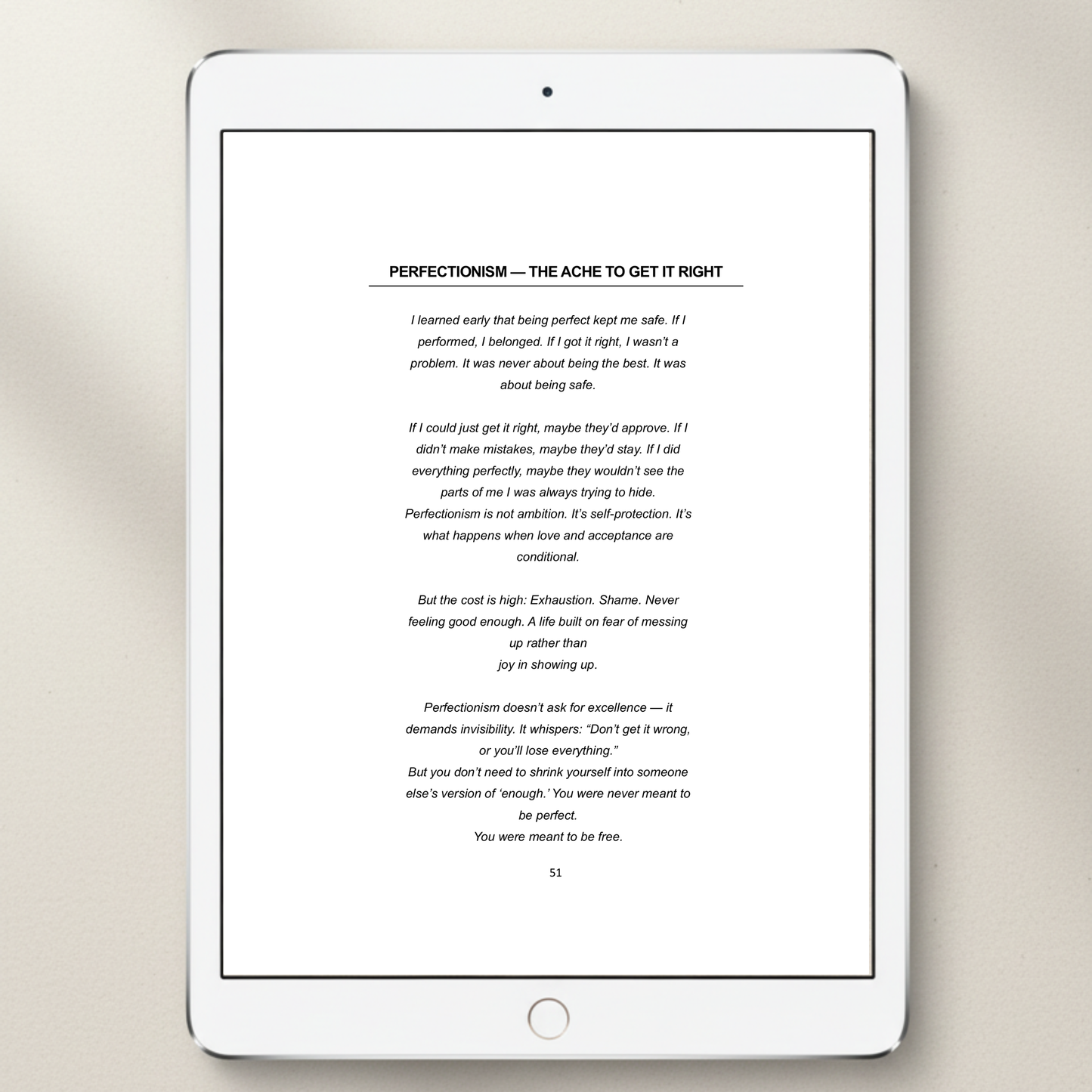 Let Me Be This – Burnout Journal (PDF)