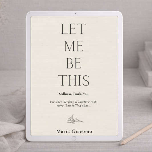 Let Me Be This – Burnout Journal (PDF)
