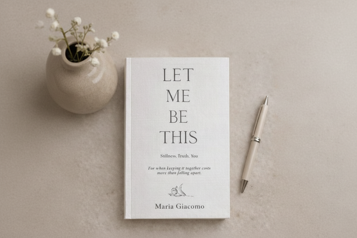 Let Me Be This – Flat Lay Hero Banner